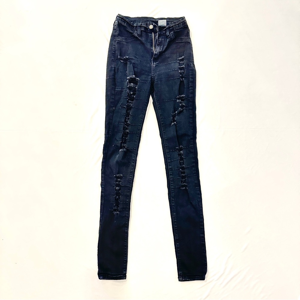 Encore Jeans Ripped Front Jeans